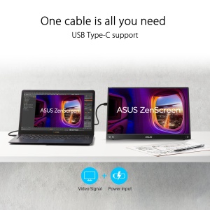 Monitor portabil ASUS ZenScreen MB16AHV, 15.6 inch, Full HD, IPS - Img 2