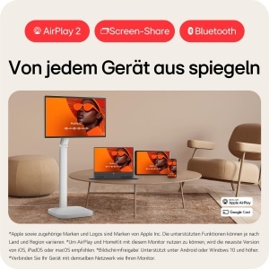 Monitor Smart LG Swing 32U889SA-W, 32 inch, 4K UHD, Touchscreen, Alb - Img 7