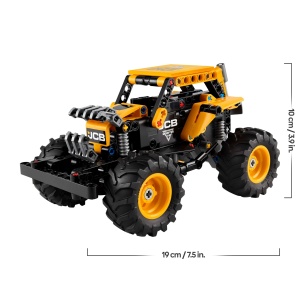 Monstertruck LEGO Technic DIGatron 42199, 218 piese, pentru copii de la 7 ani - Img 8