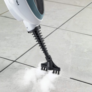 Mop cu abur Ariete 4169 10 in 1 aparat de curatat cu abur timp de lucru de 18 minute maner pliabil alb si albastru - Img 7