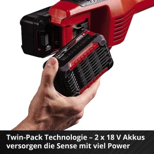 Motocoasa Einhell Agillo 36255 BL Power X-Change Brushless 2 x 18V Fara acumulator - Img 7