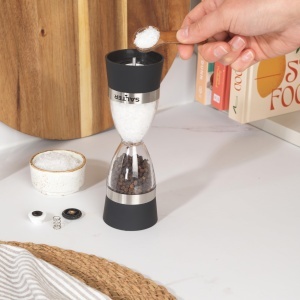 Moulineta de Sare si Piper Salter, Design Sanduira, Capacitate 60g Sare, 26g Piper - Img 7