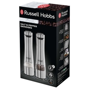 Moulinete electrice Russell Hobbs 23460-56, inox, set 2 buc, cu iluminare LED - Img 8