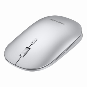 Mouse Bluetooth Samsung Slim EJ-M3400, 5 butoane, design ergonomic, argintiu - Img 3