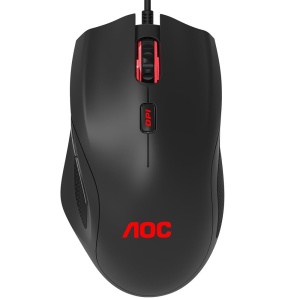 Mouse Gaming AOC GM200 - 4200 DPI, RGB, Cablu PVC 1.8m