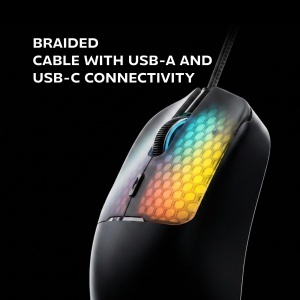 Mouse Gaming Mars Gaming MM-Viper, 56g, RGB, 12800 DPI, Negru - Img 7