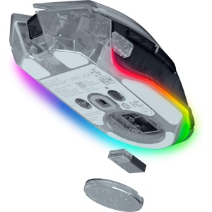 Mouse gaming Razer Basilisk V3 Pro 35K Phantom White, wireless, RGB, ergonomic - Img 9
