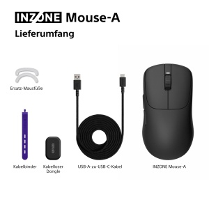 Mouse Gaming Sony INZONE Mouse-A, 8000Hz Polling, 30000 DPI, Negru - Img 12