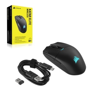 Mouse gaming wireless Corsair KATAR Elite - 26000 DPI, ultralight, negru - Img 8
