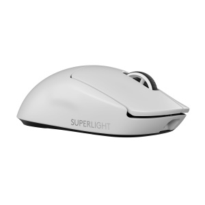 Mouse gaming wireless Logitech G PRO X Superlight 2 Alb 44000 DPI 60 g