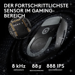 Mouse gaming wireless Logitech G PRO X SUPERLIGHT 2 DEX, 44K DPI, USB-C, negru - Img 4