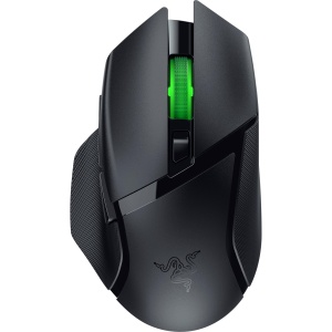 Mouse gaming wireless Razer Basilisk V3 X HyperSpeed, 9 butoane personalizabile, senzor optic 18K, negru