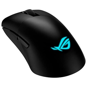 Mouse pentru jocuri ASUS ROG Keris Wireless AimPoint RGB (senzor optic ROG AimPoint, 36.000 DPI, microswitch-uri ROG, RF 2.4 GHz, Bluetooth, USB, butoane programabile 5X, negru) - Img 11