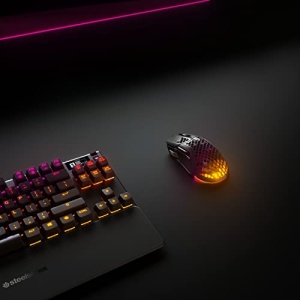 Mouse wireless gaming SteelSeries Aerox 5 RGB ultralight 9 butoane Bluetooth24 GHz - Img 12