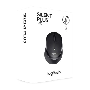 Mouse wireless Logitech B330 SILENT PLUS, negru, 1000 DPI, 10 m raza - Img 6