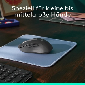 Mouse wireless Logitech Signature M650 Bluetooth SilentTouch Gri - Img 3