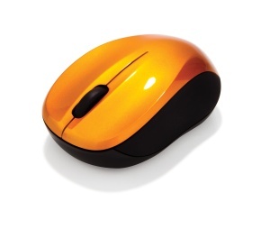 Mouse wireless Verbatim GO NANO 1600 dpi Nano Receiver Portocaliu