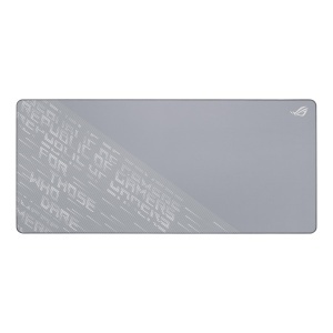Mousepad gaming ASUS ROG Scabbard II Arctic Gray XXL suprafata rezistenta la apa si praf 900x400 mm