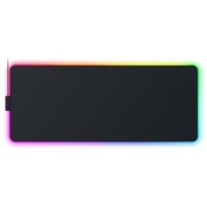 Mousepad gaming hibrid Razer Strider Chroma, 19 zone RGB, XL, negru