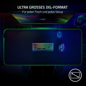 Mousepad gaming Razer Goliathus Chroma 3XL, negru, microtexturat, iluminare RGB - Img 3