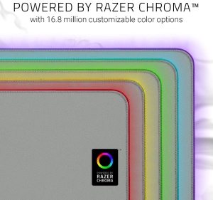 Mousepad Gaming Razer Goliathus Extended Chroma Mercury XXL cu RGB, Alb - Img 2