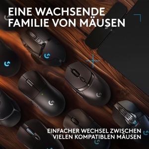 Mousepad Logitech G Powerplay 2 Wireless Negru 345x284 cm Tehnologie de Incarcare Continua - Img 5