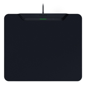 Mousepad Razer HyperFlux V2, sistem de incarcare wireless, negru, cu LED