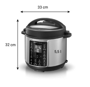 Multicooker electric Tescoma PRESIDENT 5,5 l, inox - Img 7