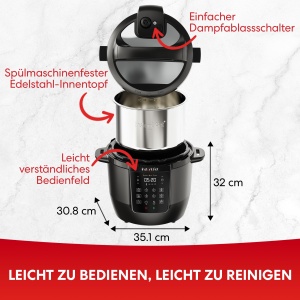 Multicooker Instant Pot 5.7L, 7-in-1, Negru - Img 6