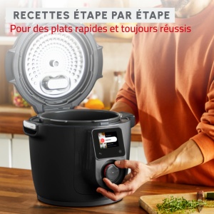 Multicooker Moulinex Cookeo Wi-Fi 10-in-1, 6L, Negru - Img 4