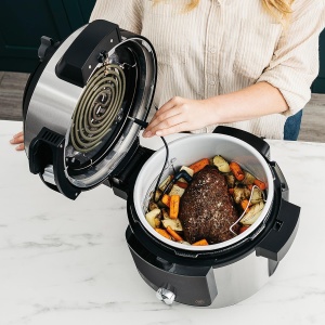 Multicooker Ninja Foodi MAX OL750EU, 7.5L, 14 functii, Inox - Img 2