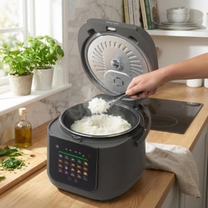 Multicooker Salter 5 l, 860W, 20 programe, functie automata orez - Img 3
