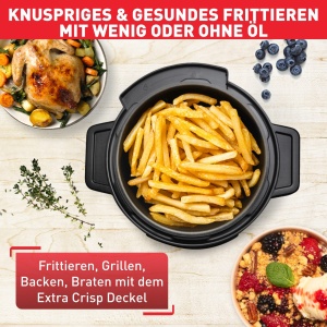 Multicooker Tefal CY7788, 7.6L, 14 programe automate, Friteuza cu aer cald - Img 4