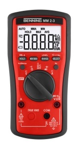 Multimetru Digital Benning MM 2-3 TRUE-RMS, 1000 V, 10 A, 60 M