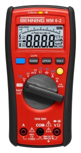 Multimetru Digital Benning MM 6-2, 6000 Puncte, Incarcare Automata, Include Geanta
