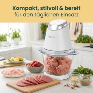 Multizerkleinerer Clatronic MZ 3579, 2 in 1, 250W, alb - Img 5