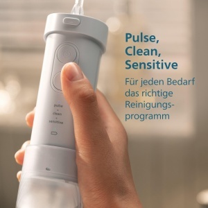 Munddusche portabila Philips Sonicare Compact Flosser 1000, 200 ml, IPX7, Albastru - Img 4