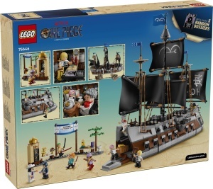 Nava Piratilor LEGO ONE PIECE Garps Marineschlachtschiff - 1705 piese, 8 minifigurine - Img 6