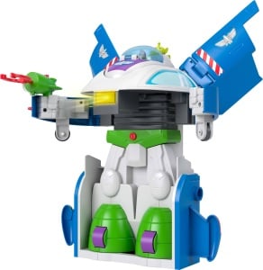 Nava Spatiala Buzz Lightyear 3-in-1 cu Figurine, Luminile si Sunete - Img 4