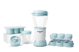 Nutribullet Baby Mixer Babynahrung 200W Argintiu cu Accesorii - Img 4