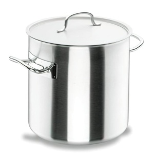 Oala cu capac LACOR 50120, 20 cm, argintie