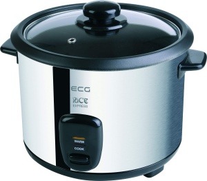 Oala de fiert orez ECG RZ 19, 1.8 litri, 700W, inox