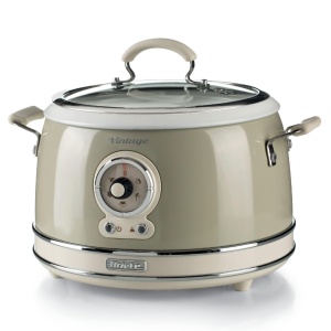 Oala de gatit cu aburi Ariete 2904, 3,5 l, 650 W, stil vintage