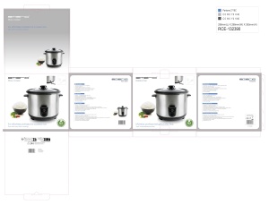 Oala de Gatit Rice EMERIO RCE-132390 2.2L 900W Inox - Img 7