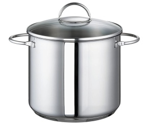 Oala din inox Rohe Ravenna 24cm 9L cu fund capsulat pentru inductie