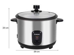 Oala electrica pentru orez BEPER P101VAP001, 625g, cu functie de aburire si antiaderenta - Img 3