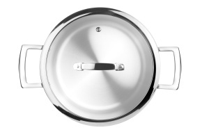Oala IBILI Dreilagiger 20 cm otel inoxidabil compatibila inductie - Img 3