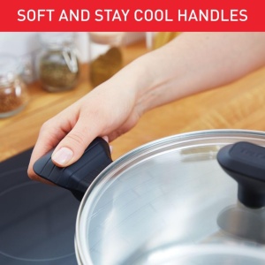 Oala inox Tefal Comfort Max 24 cm cu capac, compatibila inductie, manere termoizolate - Img 6