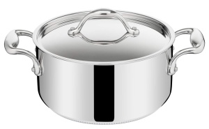 Oala Lagostina Accademia Lagofusion, 20 cm, inox, 3 l, pentru toate tipurile de plite