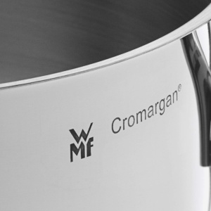 Oala pentru paste WMF 24 cm 7L cu sita integrata si capac din sticla otel inoxidabil Cromargan - Img 6